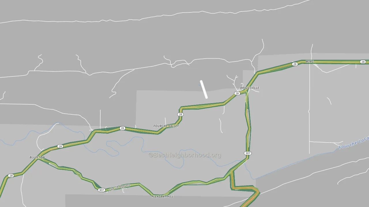 72828, AR Map of Noise Levels in 72828