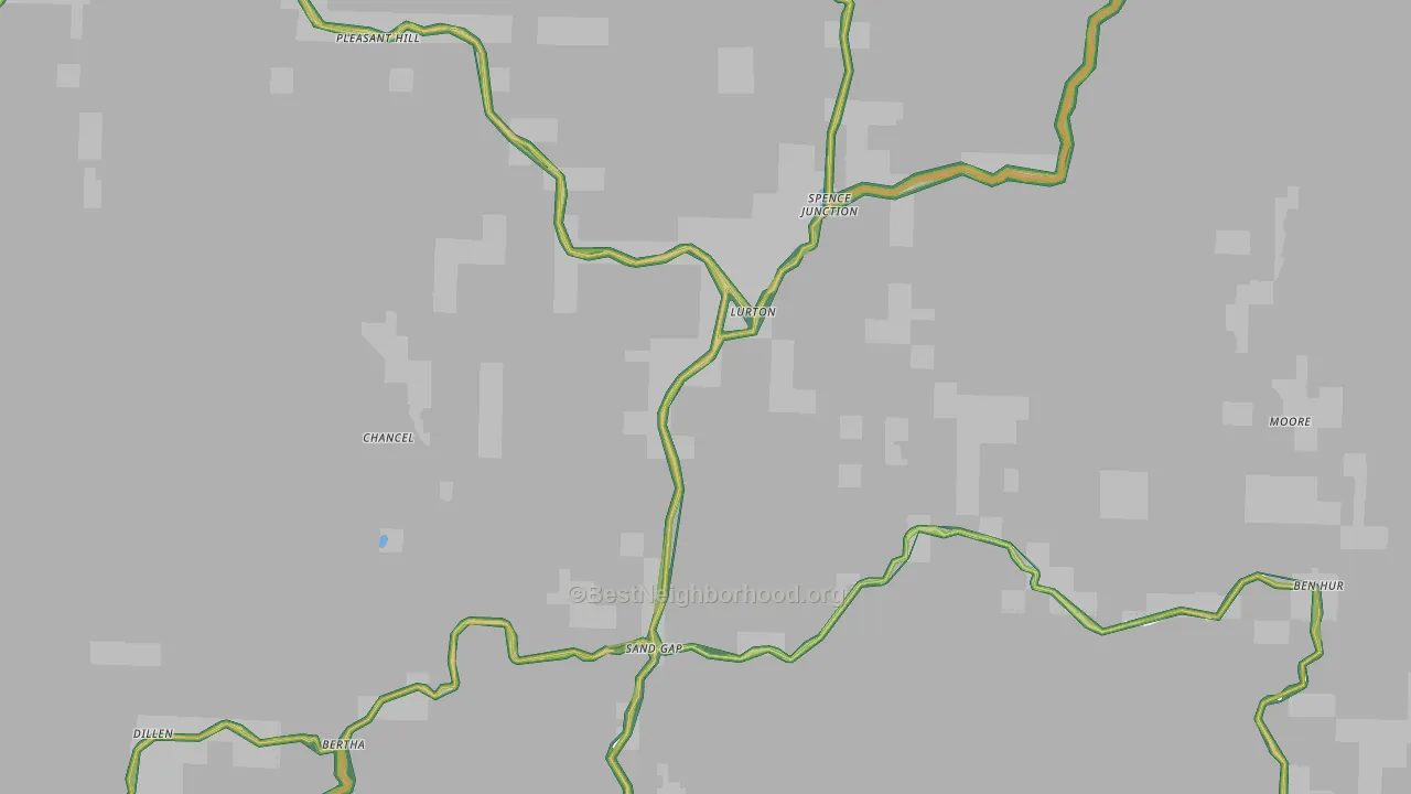 72856, AR Map of Noise Levels in 72856