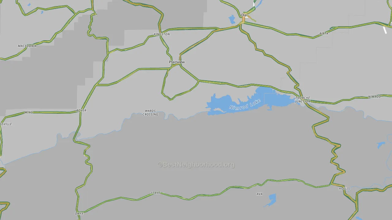 72857, AR Map of Noise Levels in 72857