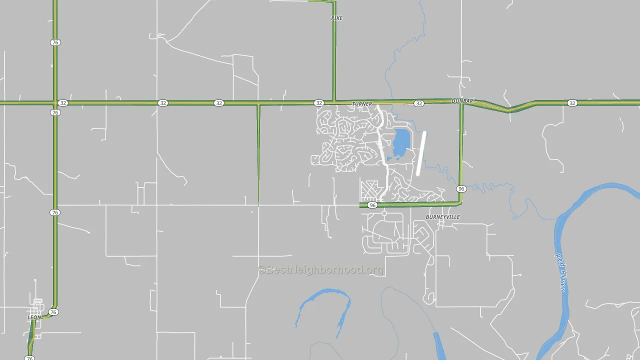 73430, OK Map of Noise Levels in 73430