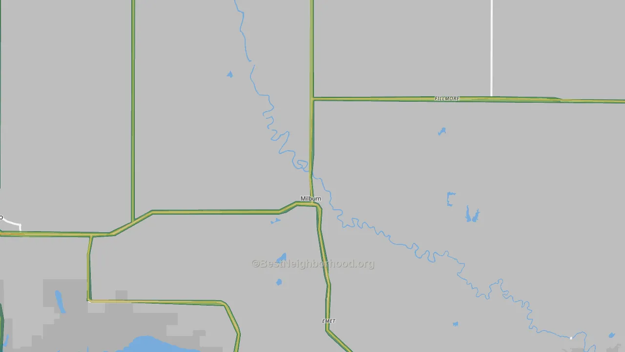 73450, OK Map of Noise Levels in 73450