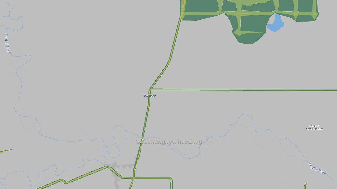 73530, OK Map of Noise Levels in 73530