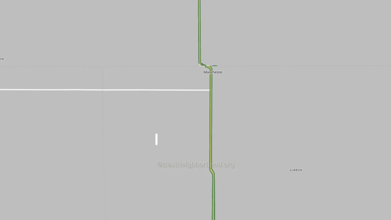 73758, OK Map of Noise Levels in 73758