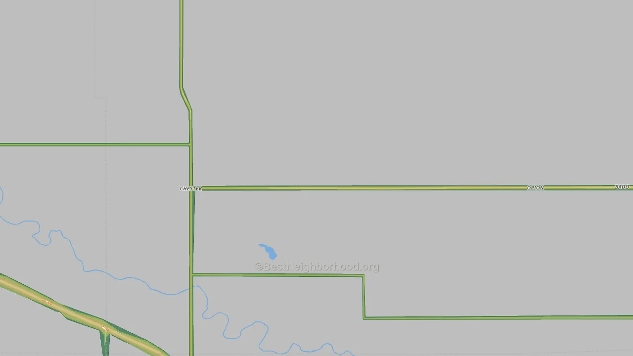 73838, OK Map of Noise Levels in 73838