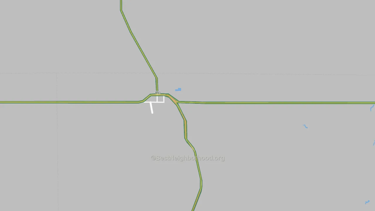 73859, OK Map of Noise Levels in 73859