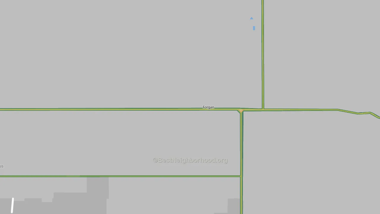 73938, OK Map of Noise Levels in 73938