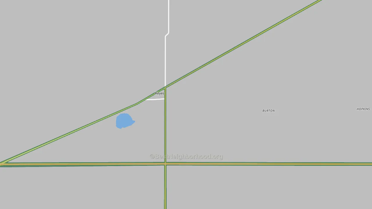 73947, OK Map of Noise Levels in 73947