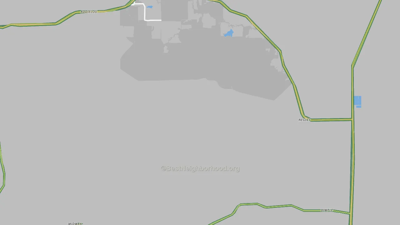 75412, TX Map of Noise Levels in 75412