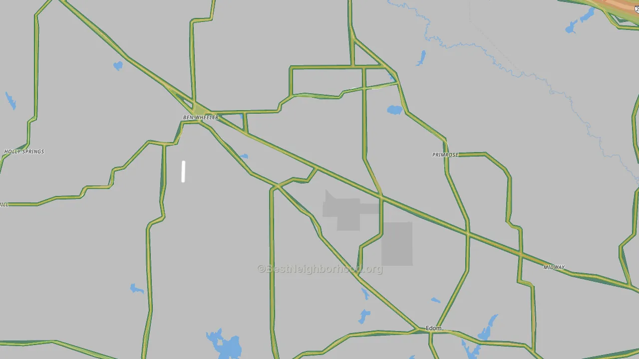 75754, TX Map of Noise Levels in 75754