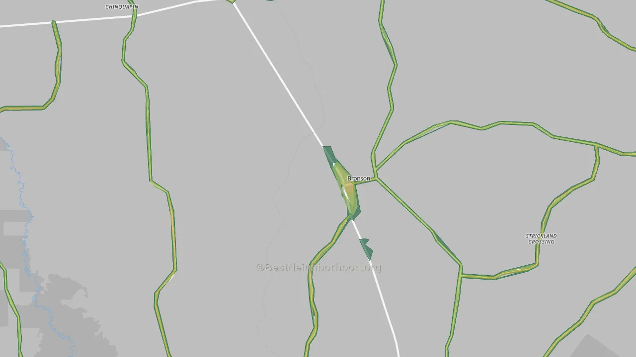 75930, TX Map of Noise Levels in 75930
