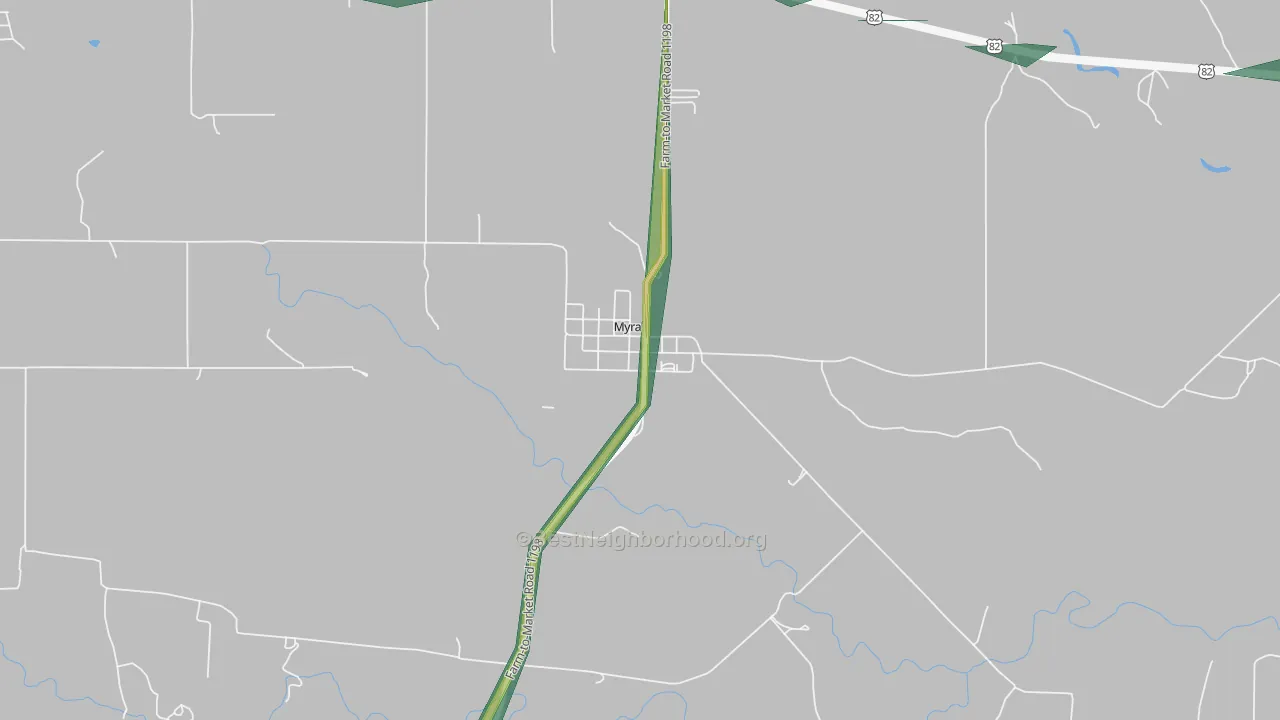 76253, TX Map of Noise Levels in 76253