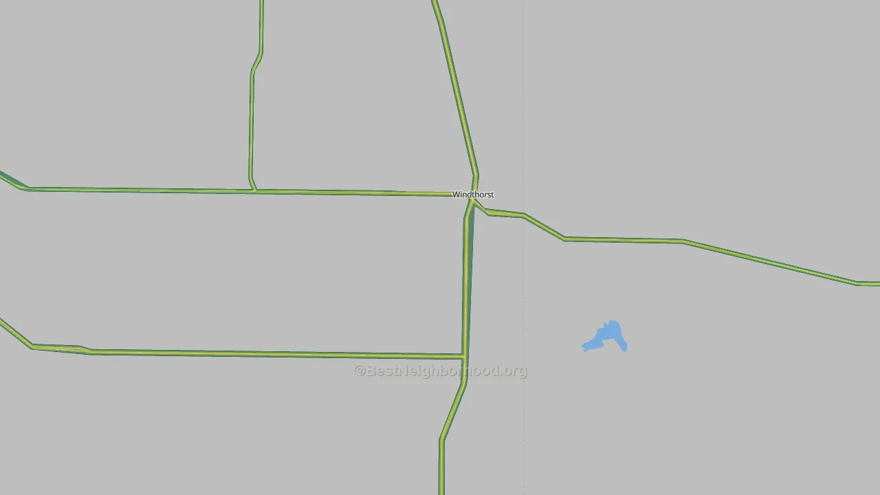 76389, TX Map of Noise Levels in 76389