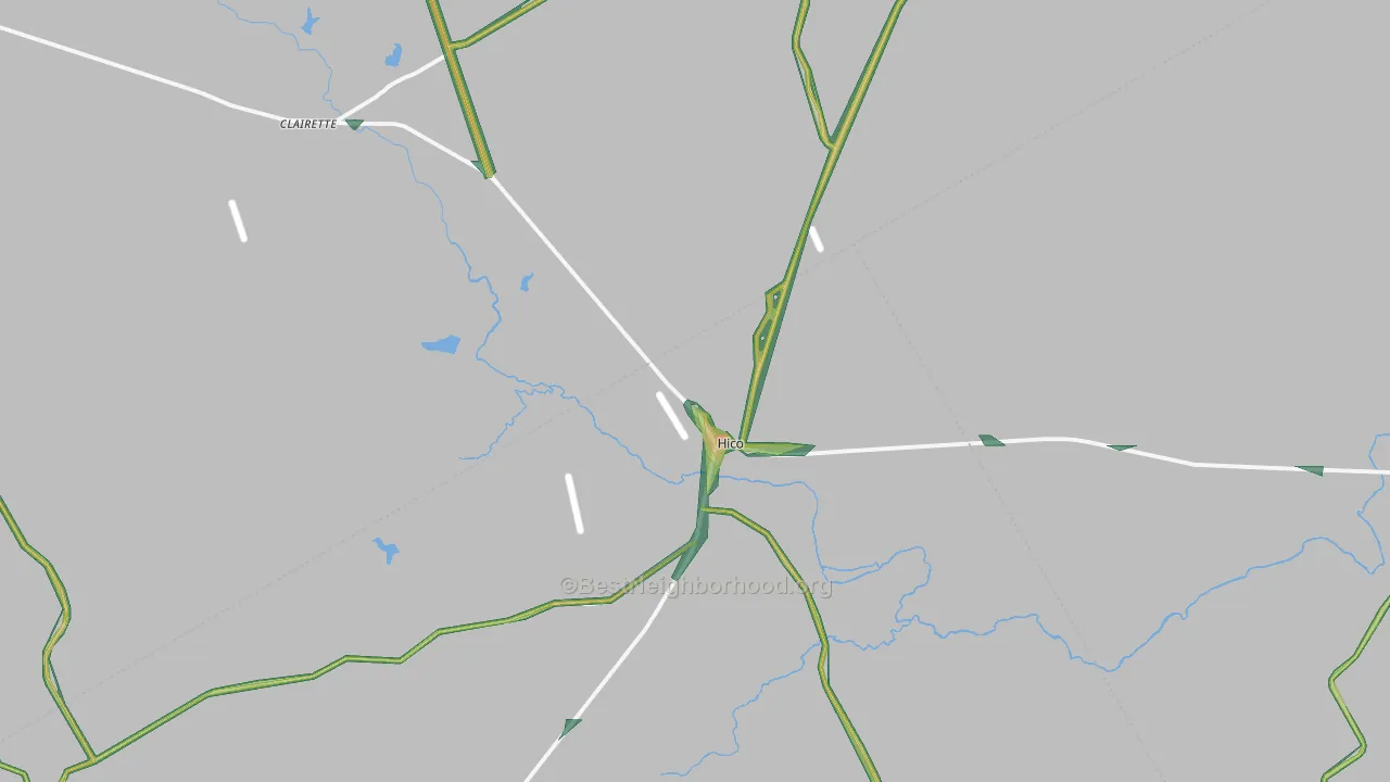 76457, TX Map of Noise Levels in 76457