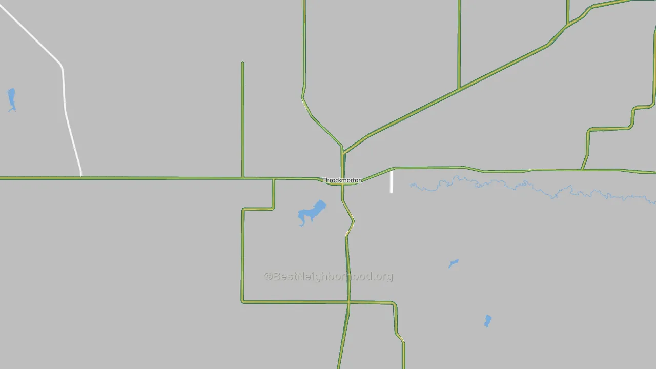 76483, TX Map of Noise Levels in 76483