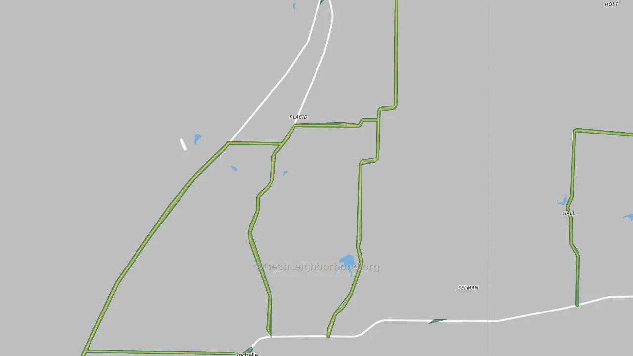 76872, TX Map of Noise Levels in 76872