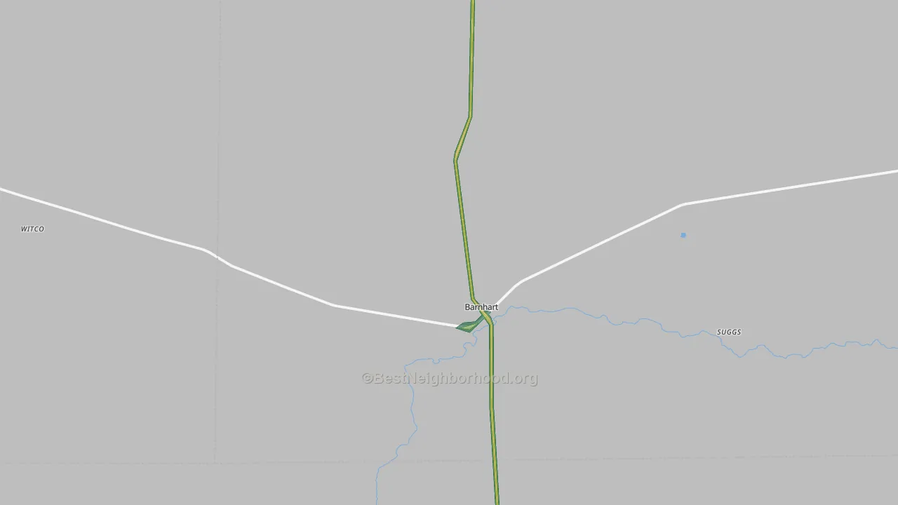 76930, TX Map of Noise Levels in 76930