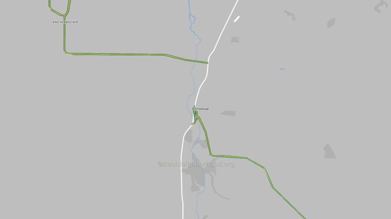 76935, TX Map of Noise Levels in 76935