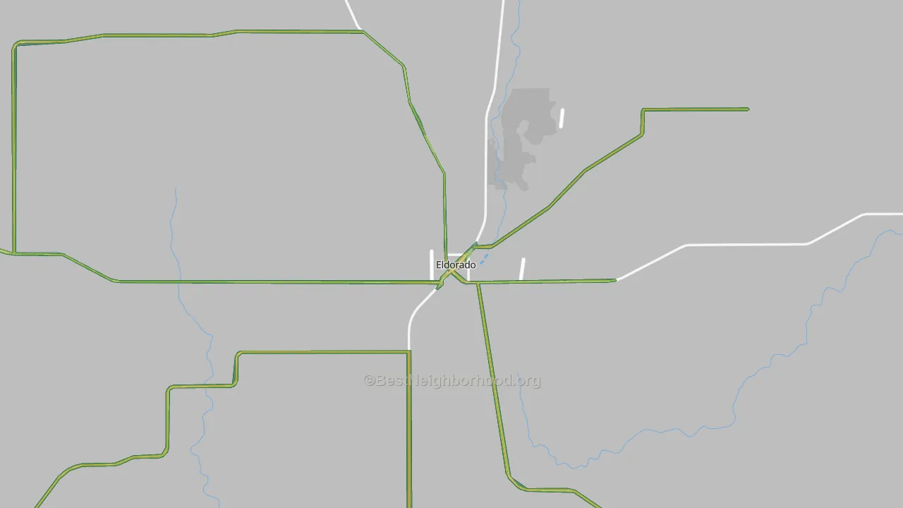 76936, TX Map of Noise Levels in 76936