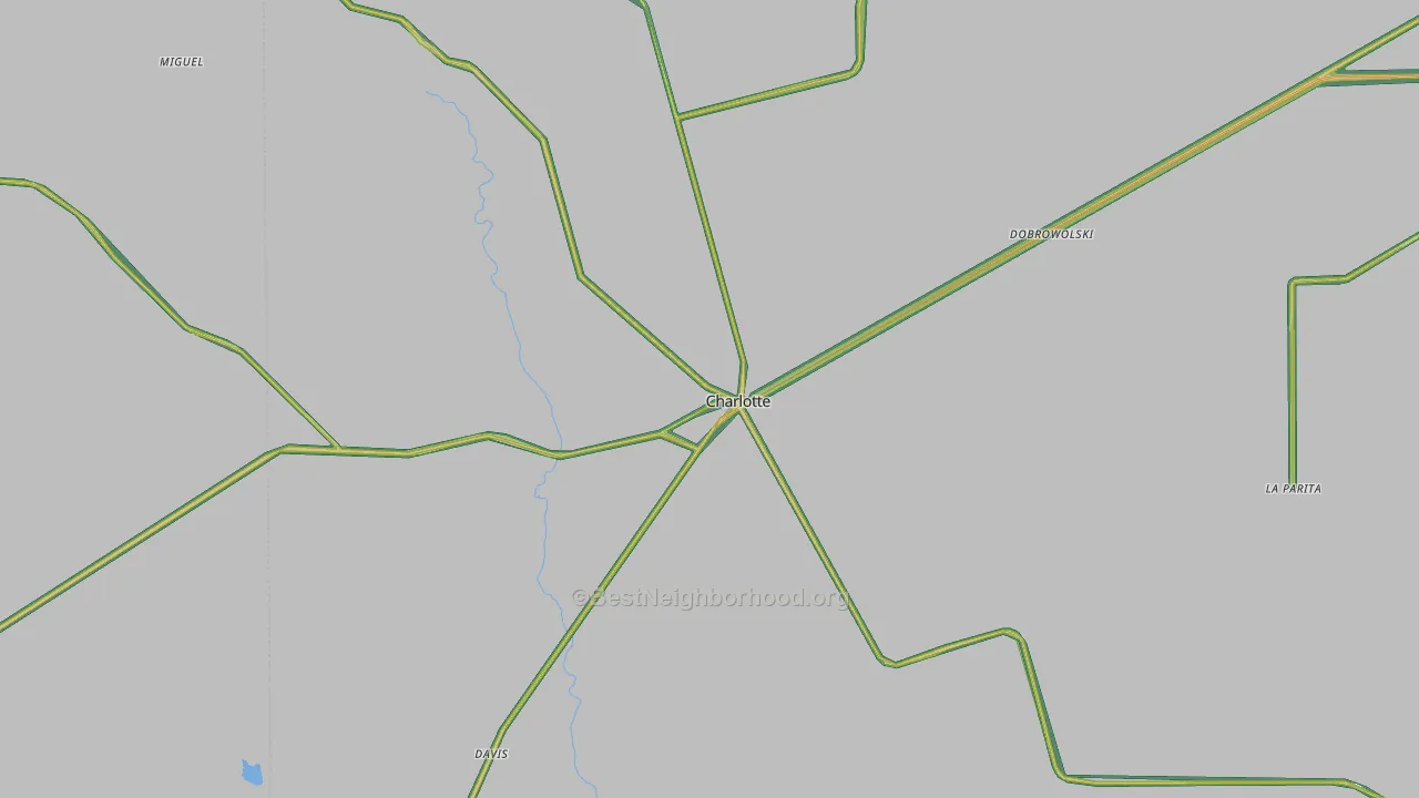 78011, TX Map of Noise Levels in 78011