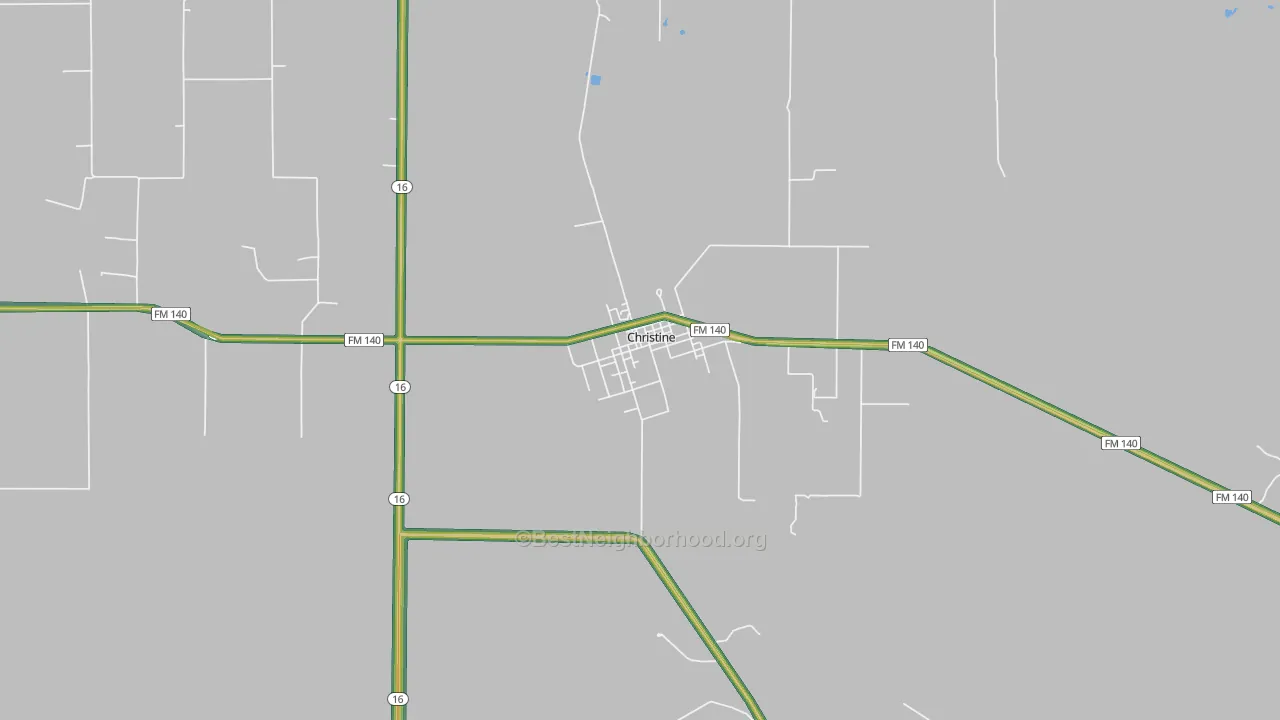 78012, TX Map of Noise Levels in 78012