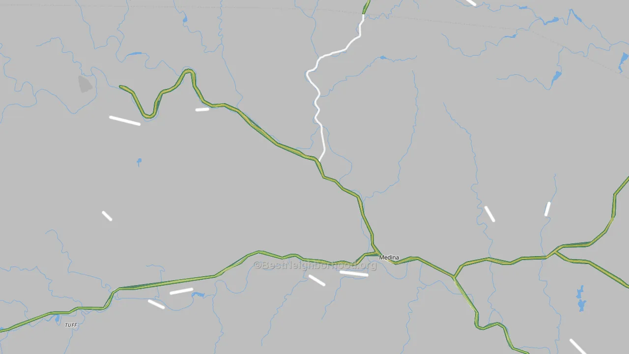 78055, TX Map of Noise Levels in 78055