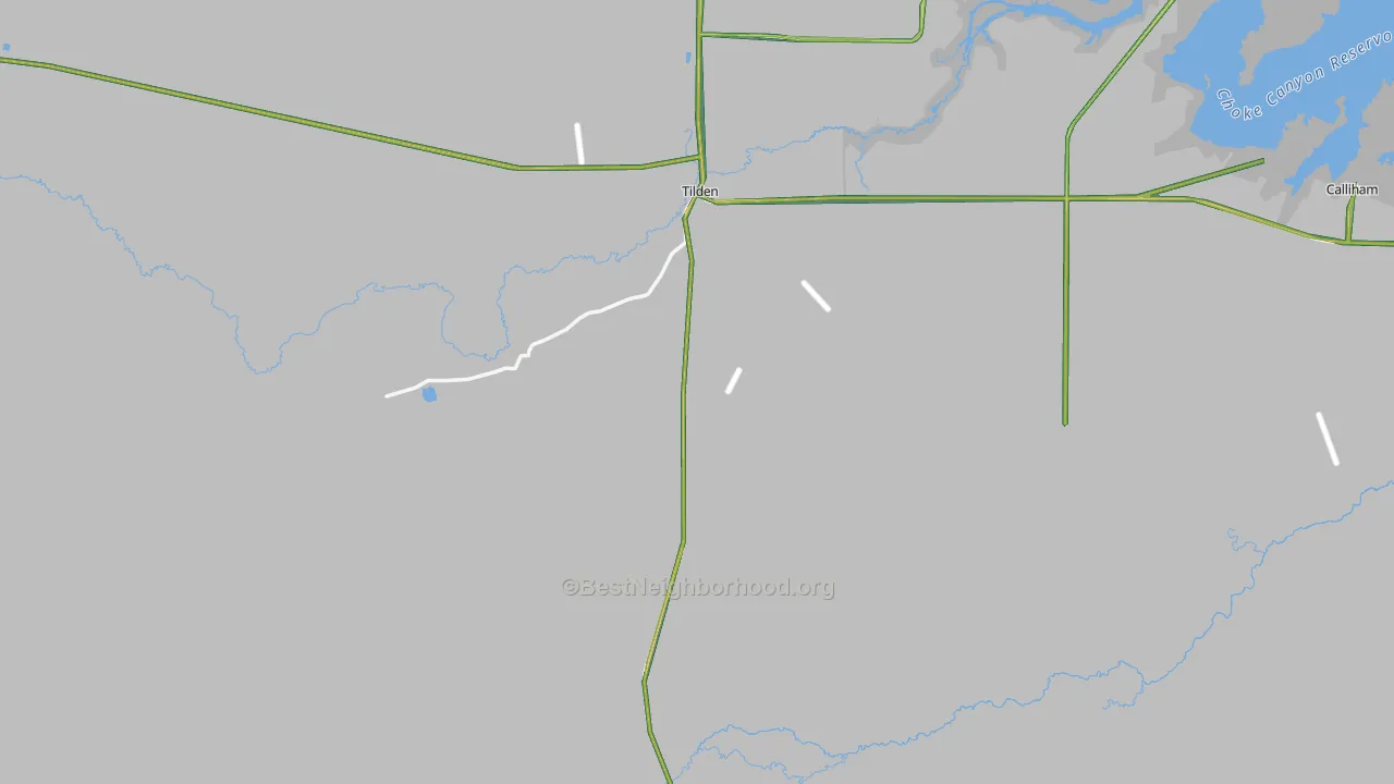 78072, TX Map of Noise Levels in 78072