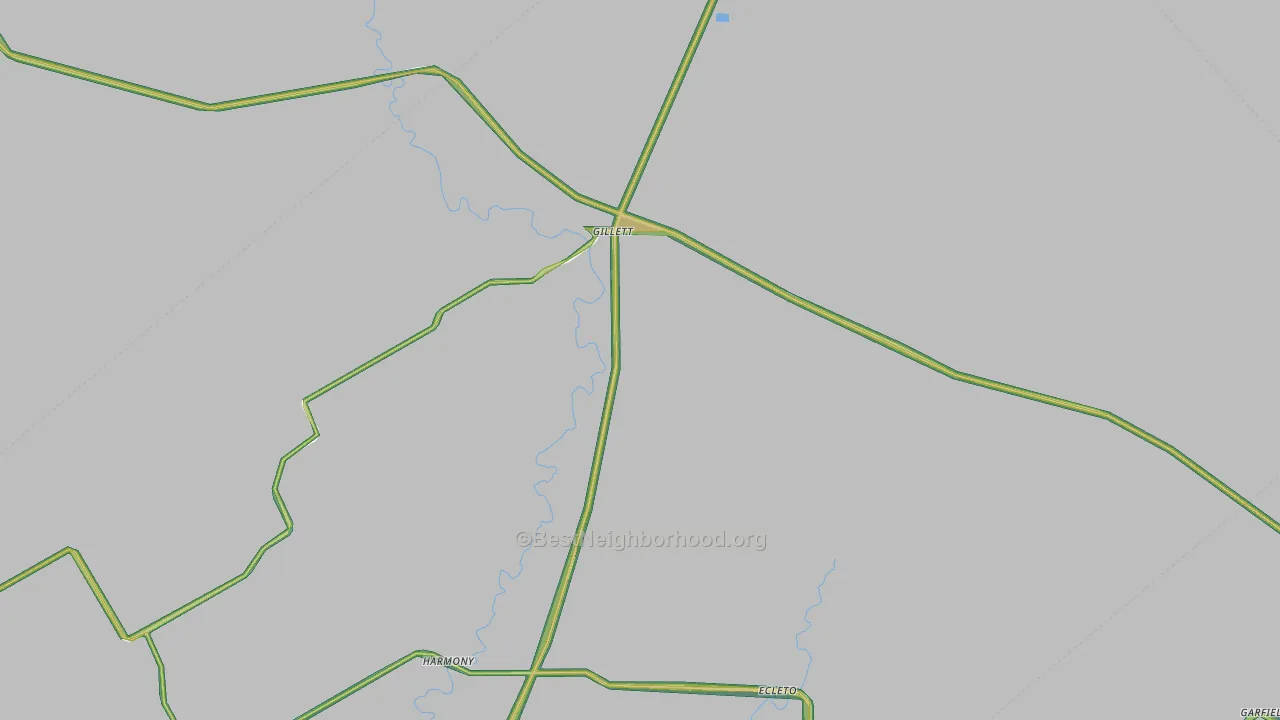 78116, TX Map of Noise Levels in 78116