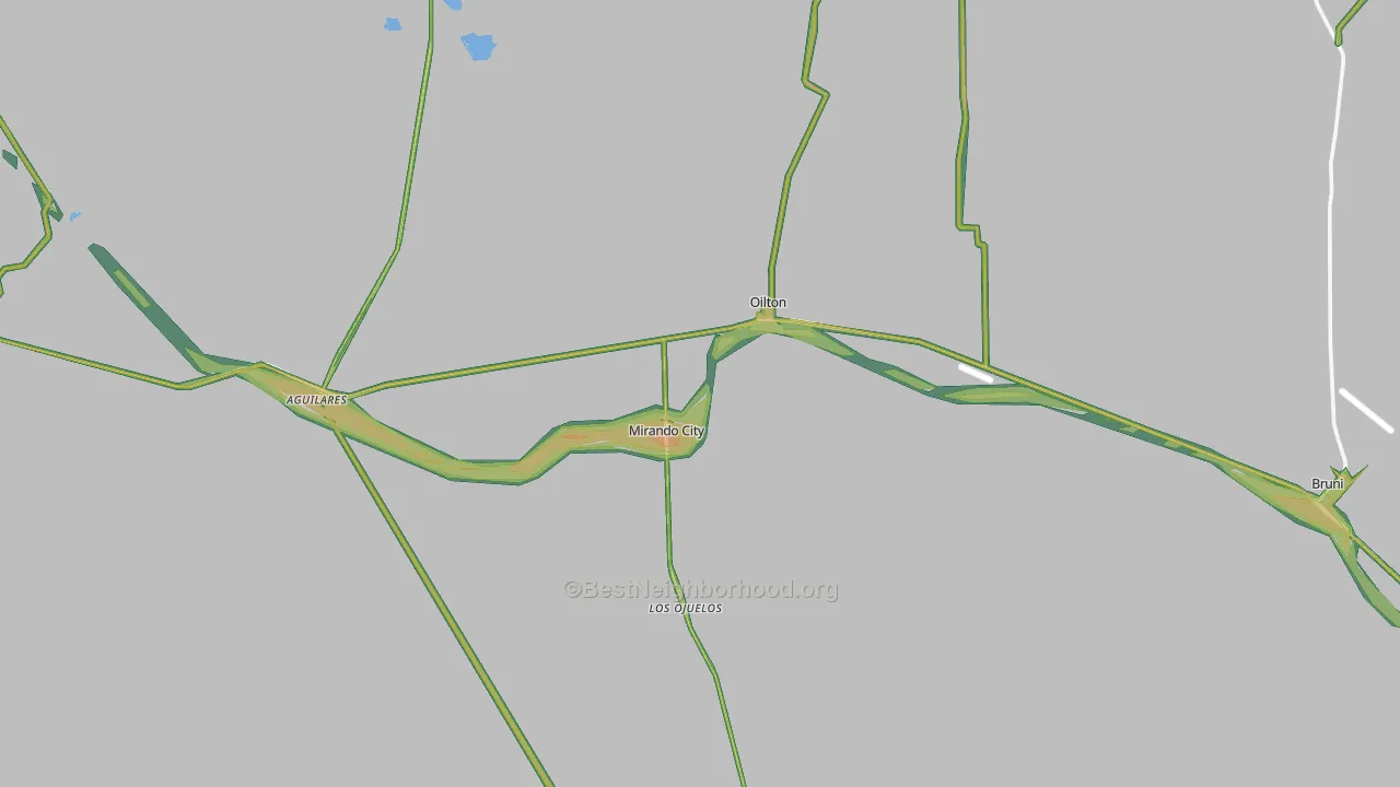 78369, TX Map of Noise Levels in 78369