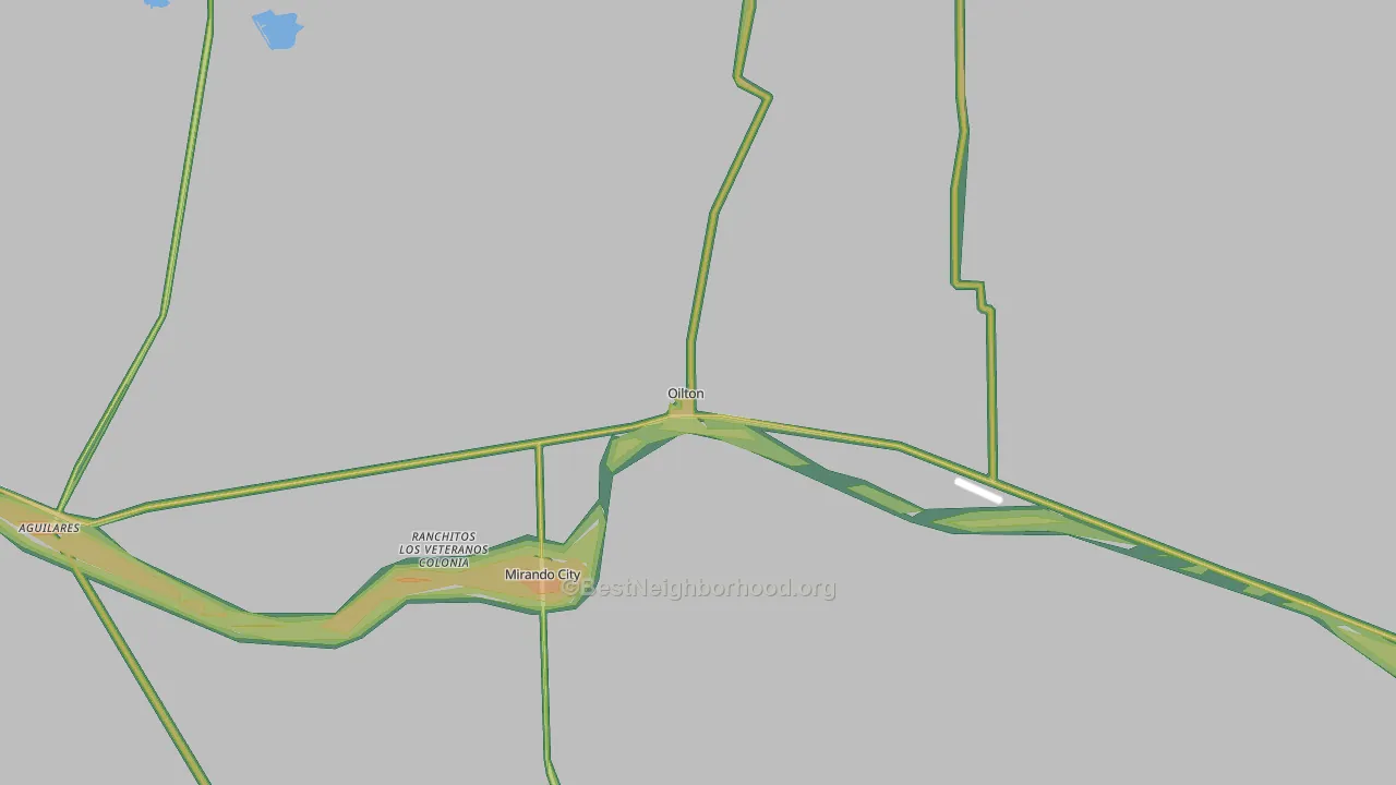 78371, TX Map of Noise Levels in 78371