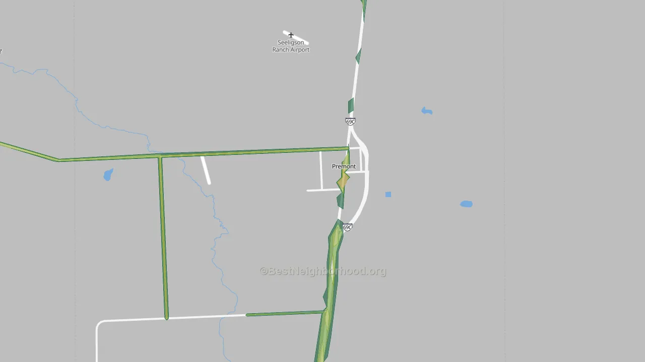 78375, TX Map of Noise Levels in 78375