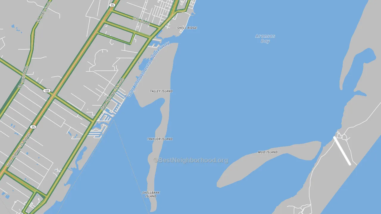78381, TX Map of Noise Levels in 78381
