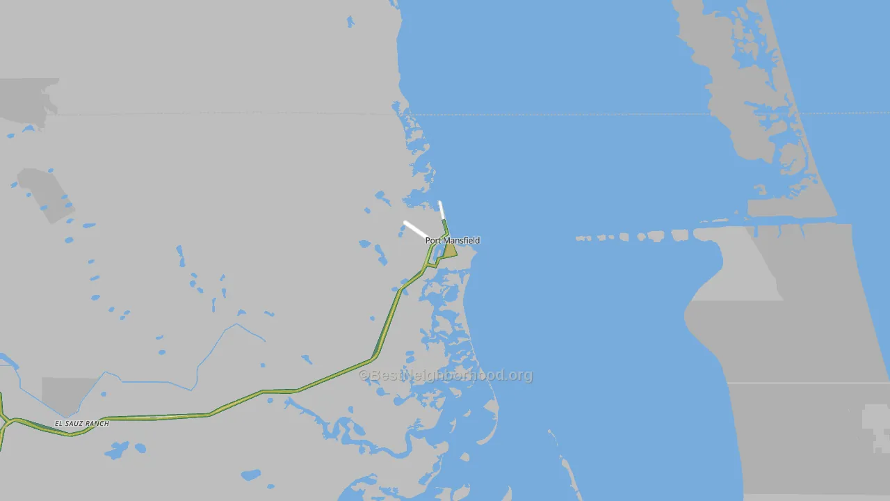 78598, TX Map of Noise Levels in 78598