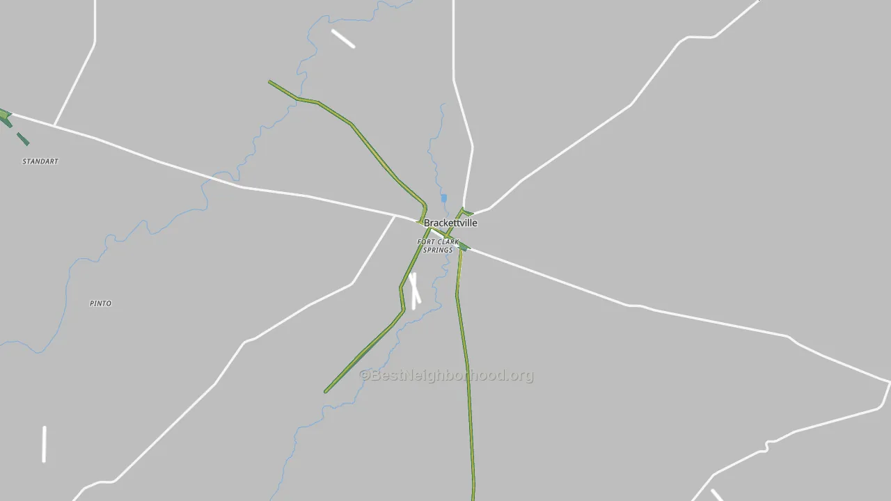 78832, TX Map of Noise Levels in 78832