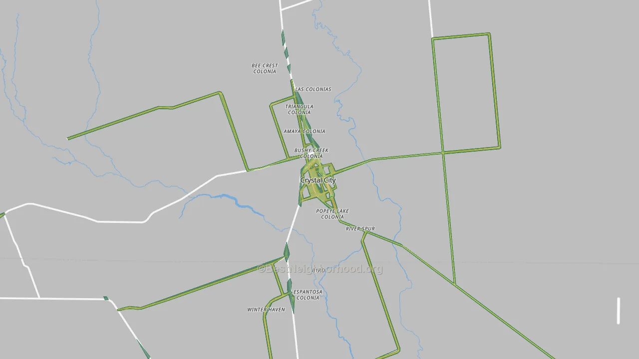 78839, TX Map of Noise Levels in 78839