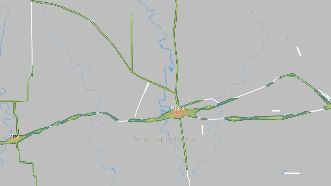 78881, TX Map of Noise Levels in 78881