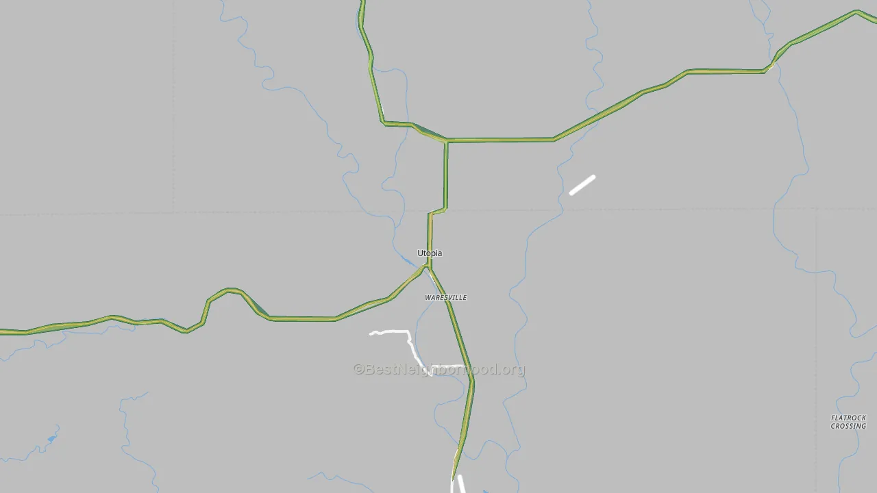 78884, TX Map of Noise Levels in 78884
