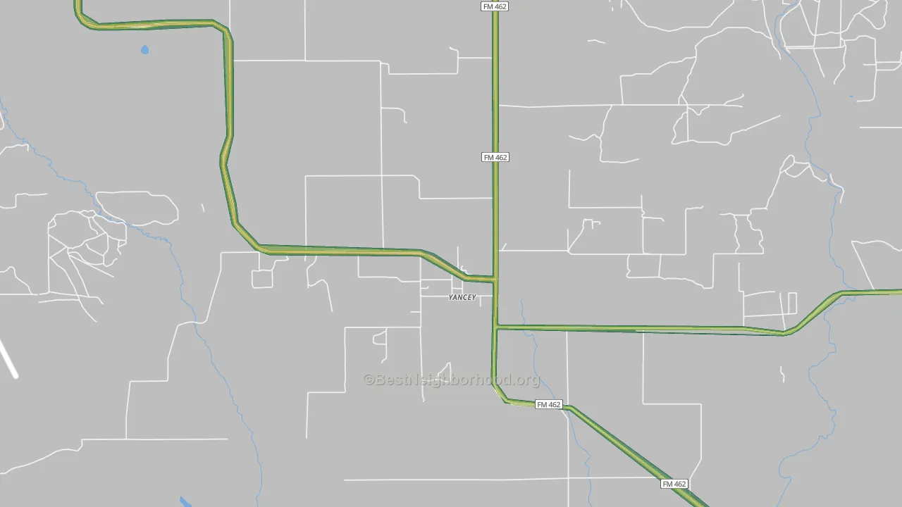78886, TX Map of Noise Levels in 78886