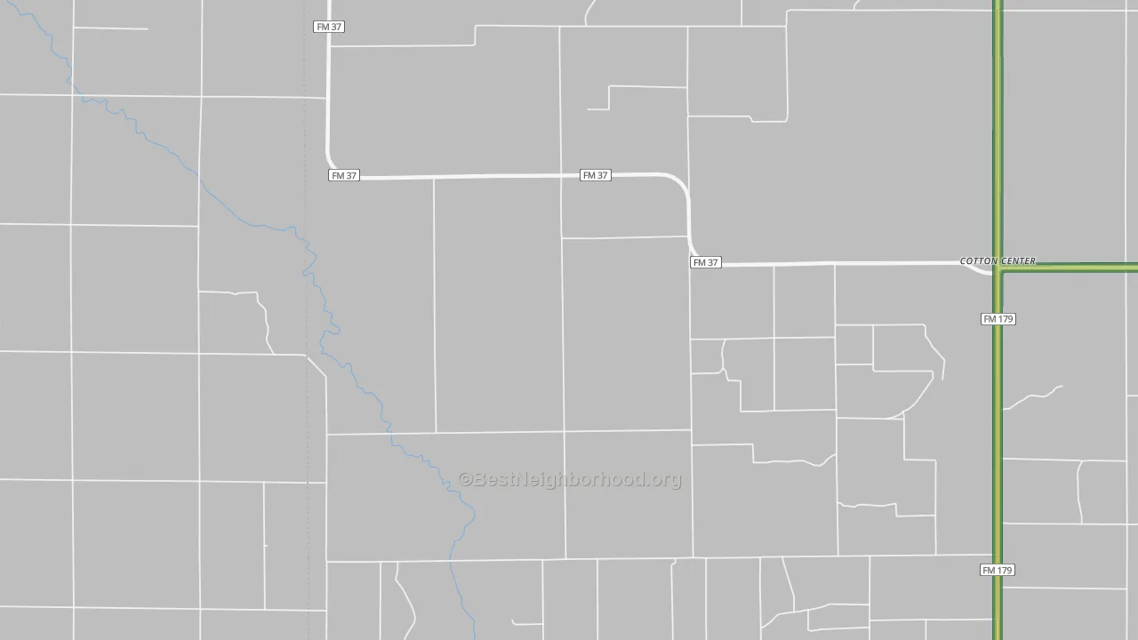 79021, TX Map of Noise Levels in 79021