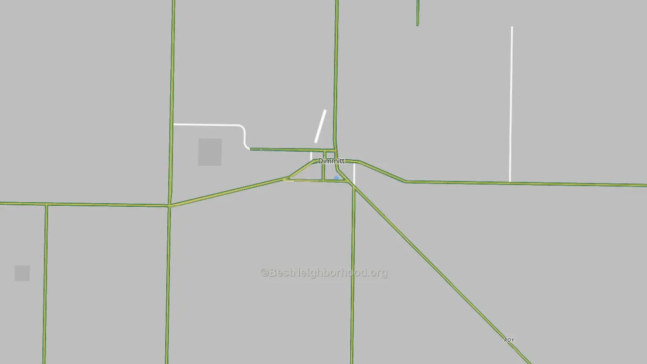 79027, TX Map of Noise Levels in 79027