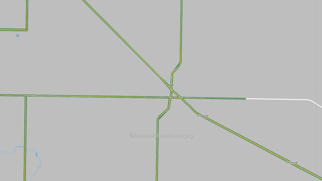 79043, TX Map of Noise Levels in 79043