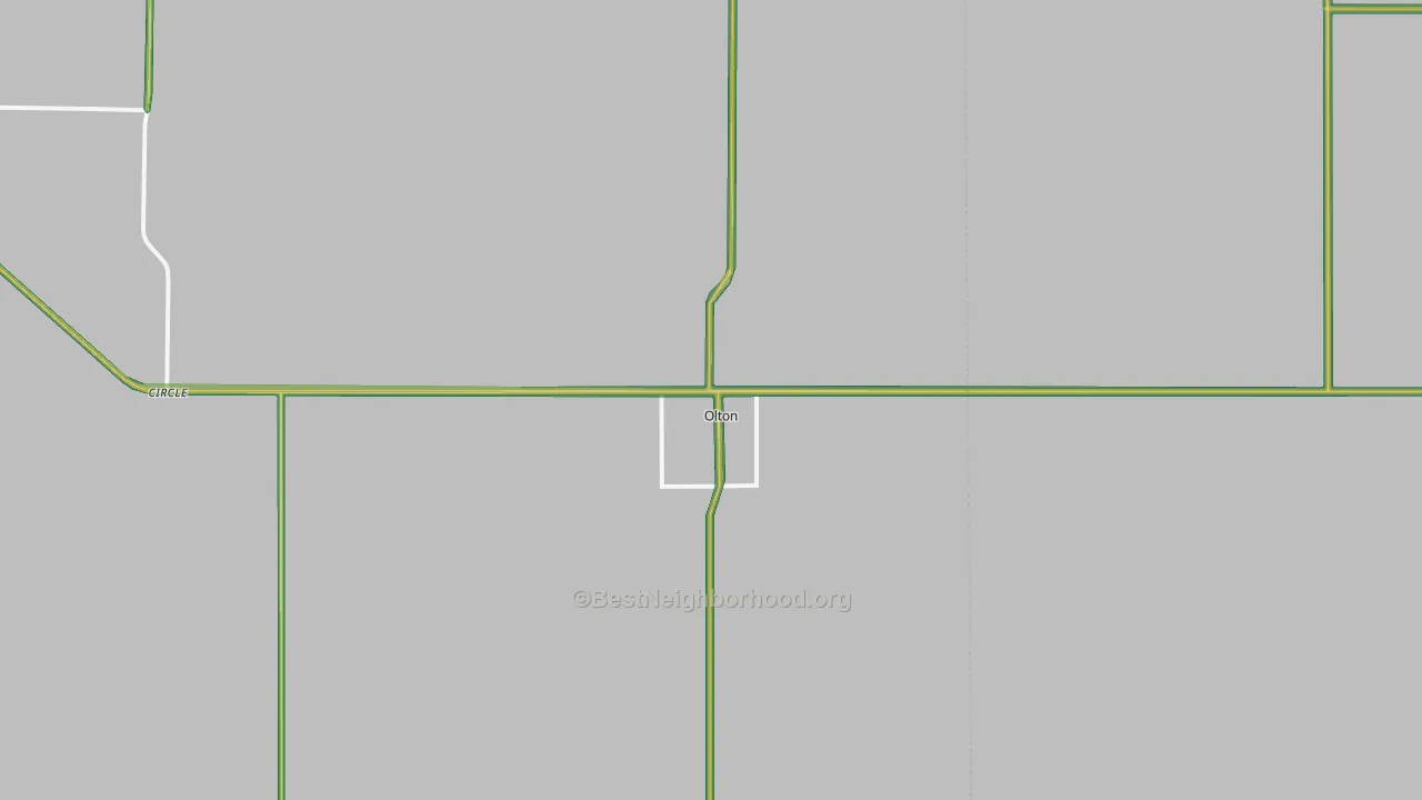 79064, TX Map of Noise Levels in 79064