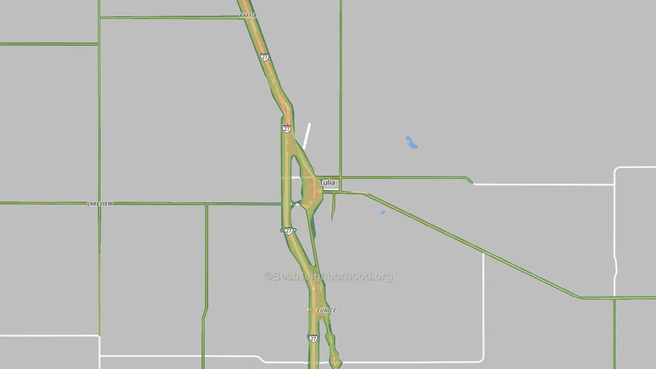 79088, TX Map of Noise Levels in 79088