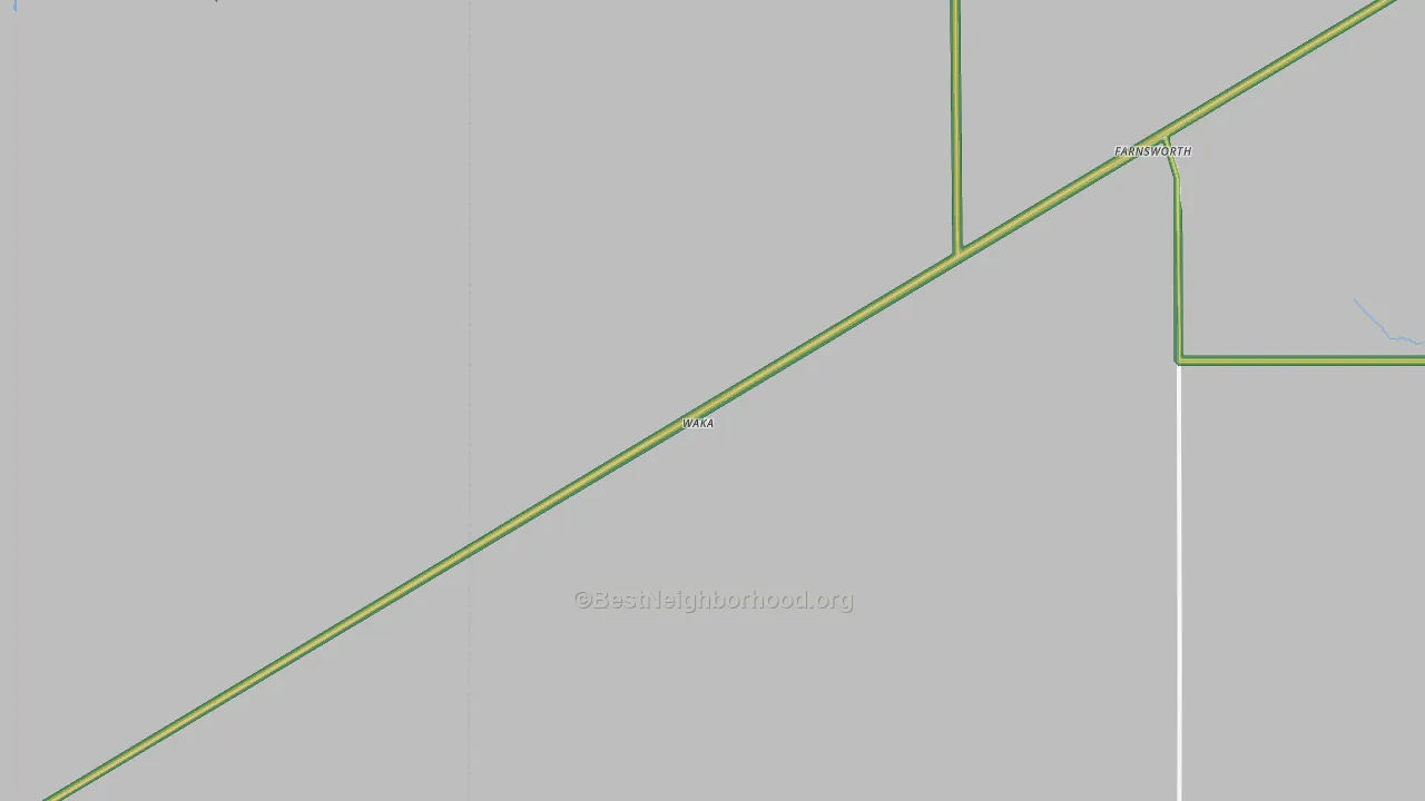 79093, TX Map of Noise Levels in 79093