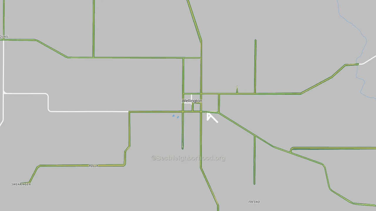 79095, TX Map of Noise Levels in 79095
