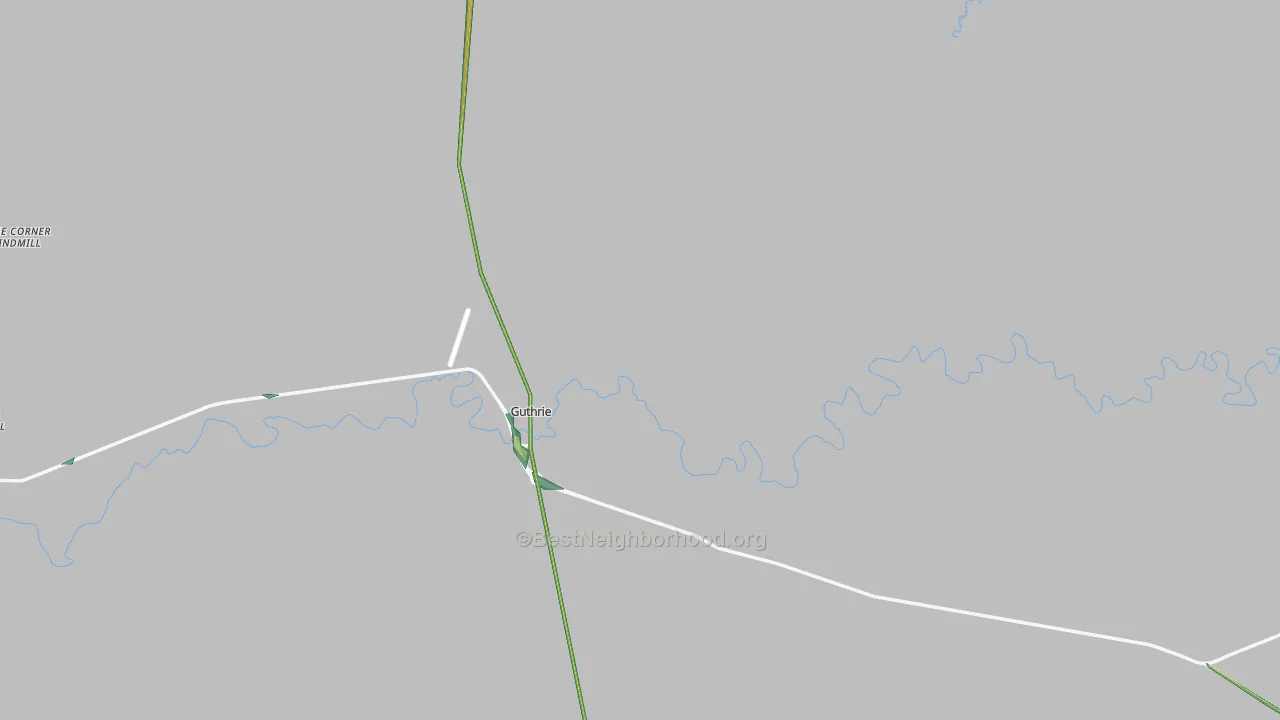 79236, TX Map of Noise Levels in 79236