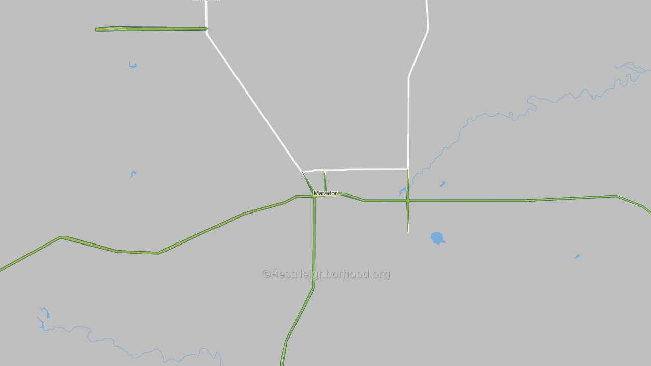 79244, TX Map of Noise Levels in 79244