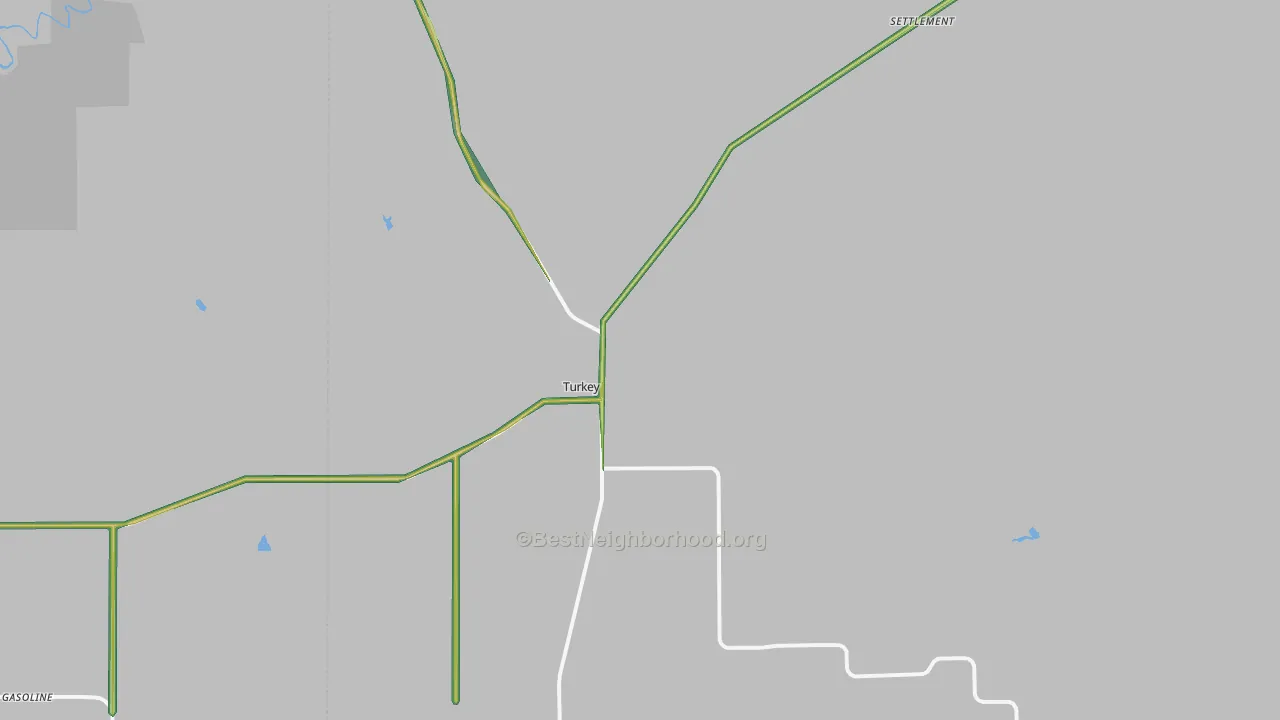 79261, TX Map of Noise Levels in 79261