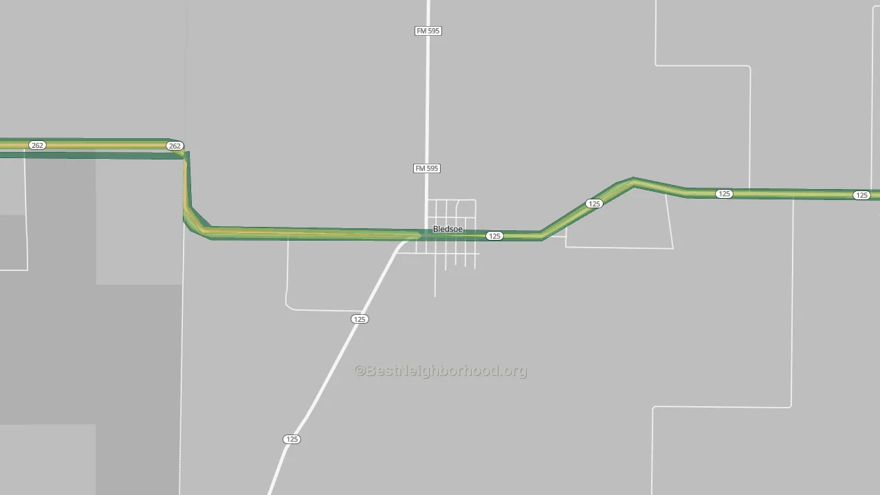 79314, TX Map of Noise Levels in 79314