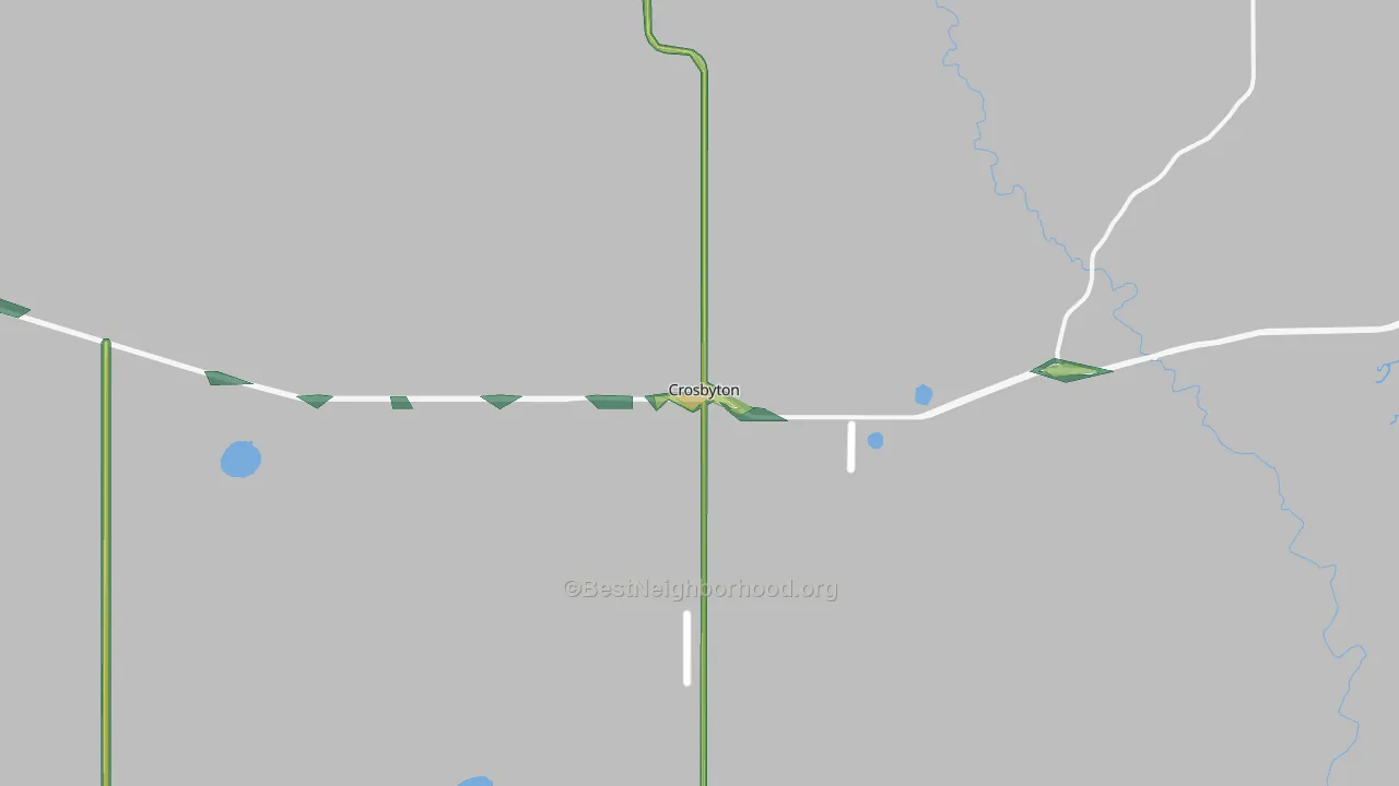 79322, TX Map of Noise Levels in 79322