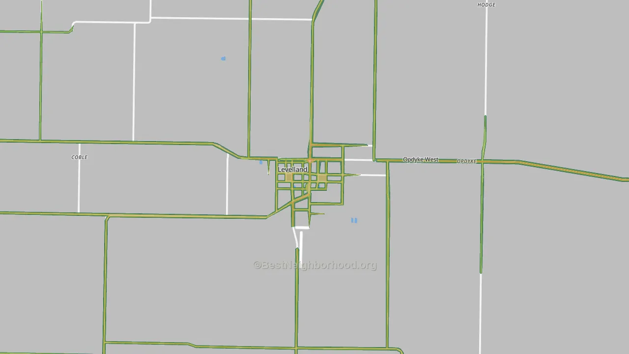 79336, TX Map of Noise Levels in 79336